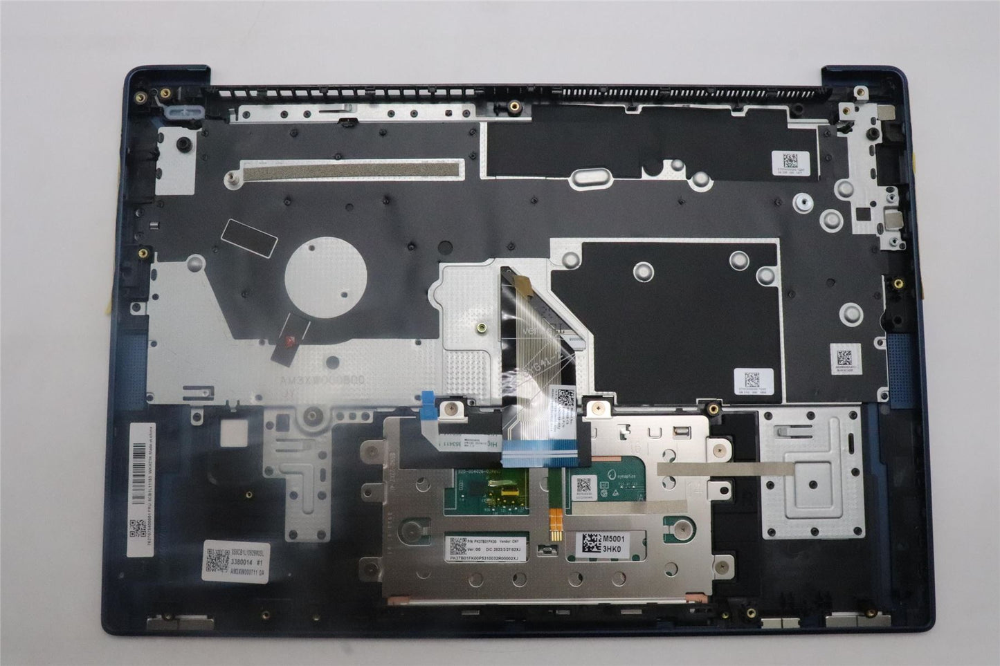 Lenovo IdeaPad 5 14ABR8 Palmrest Cover Touchpad Keyboard Abyss Blue 5CB1L11153