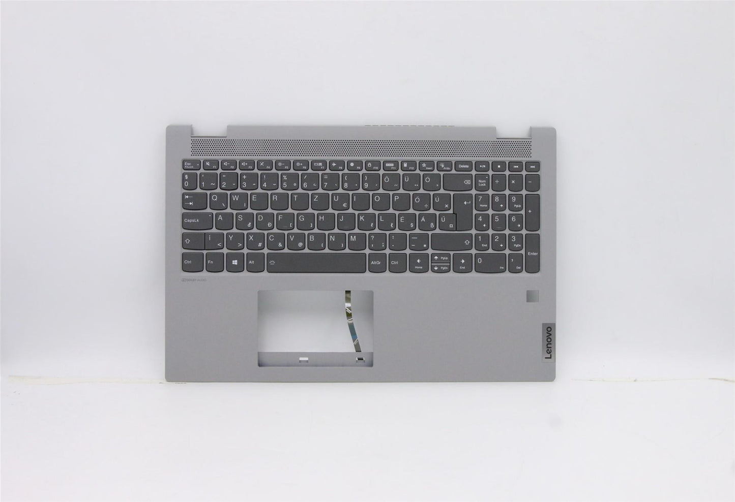 Lenovo Flex 5-15IIL05 Keyboard Palmrest Top Cover Hungarian Grey 5CB0Y89981