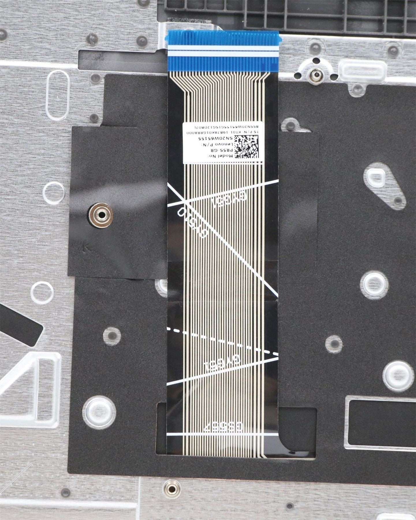 Lenovo V17 G2-ITL Keyboard Palmrest Top Cover German Grey 5CB1D01885