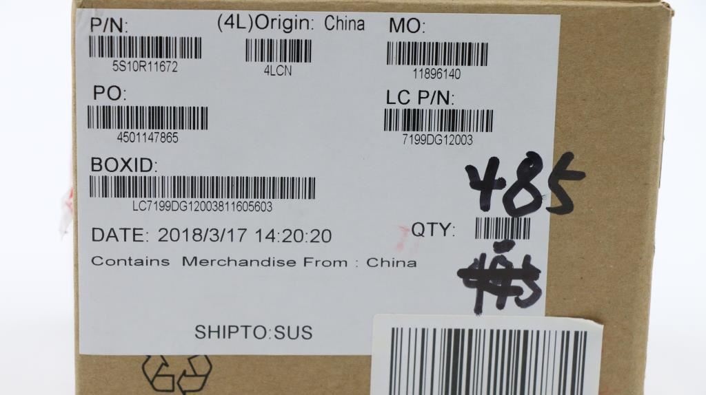 Lenovo 5S10R11672 SCREW Screw L 81EU 2.0D 6.5L K 3.4D 0.4T
