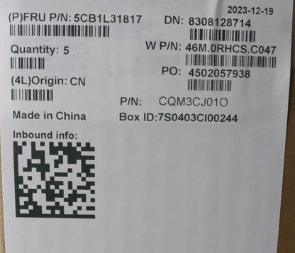 Lenovo IdeaPad 5 16IRU8 Keyboard Palmrest Top Cover German 5CB1L31817
