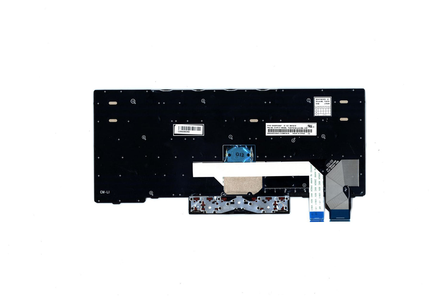 Lenovo NB_KYB FRU COMO SK,PMX,KB,BK,CFE 01YP197