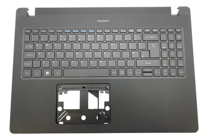 Acer Travelmate P215-53 Palmrest Cover Keyboard UK Black Backlit 6B.VU6N7.F31