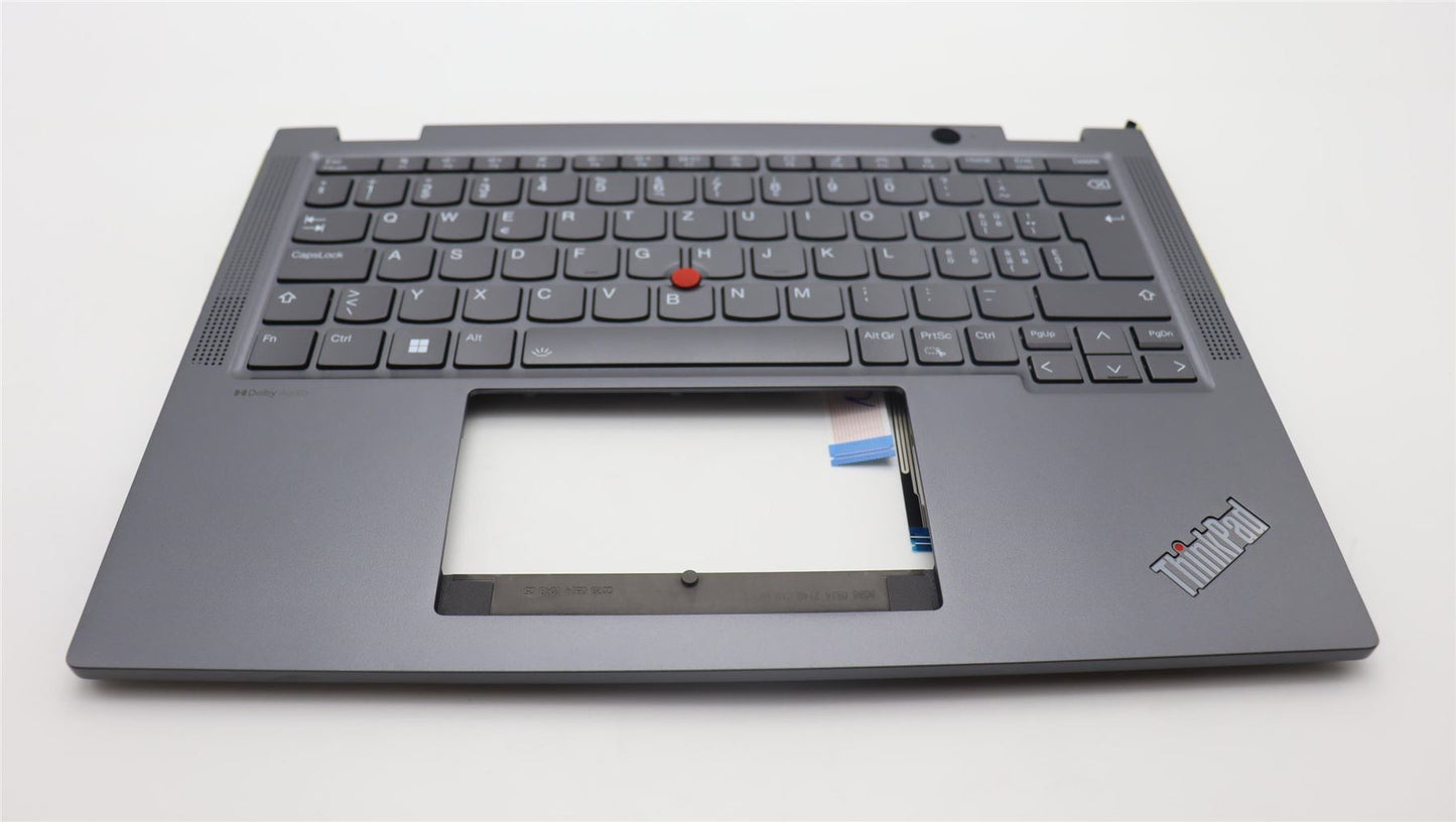 Lenovo ThinkPad X13 Gen 4 Keyboard Palmrest Top Cover Switzerland 5M11L64749