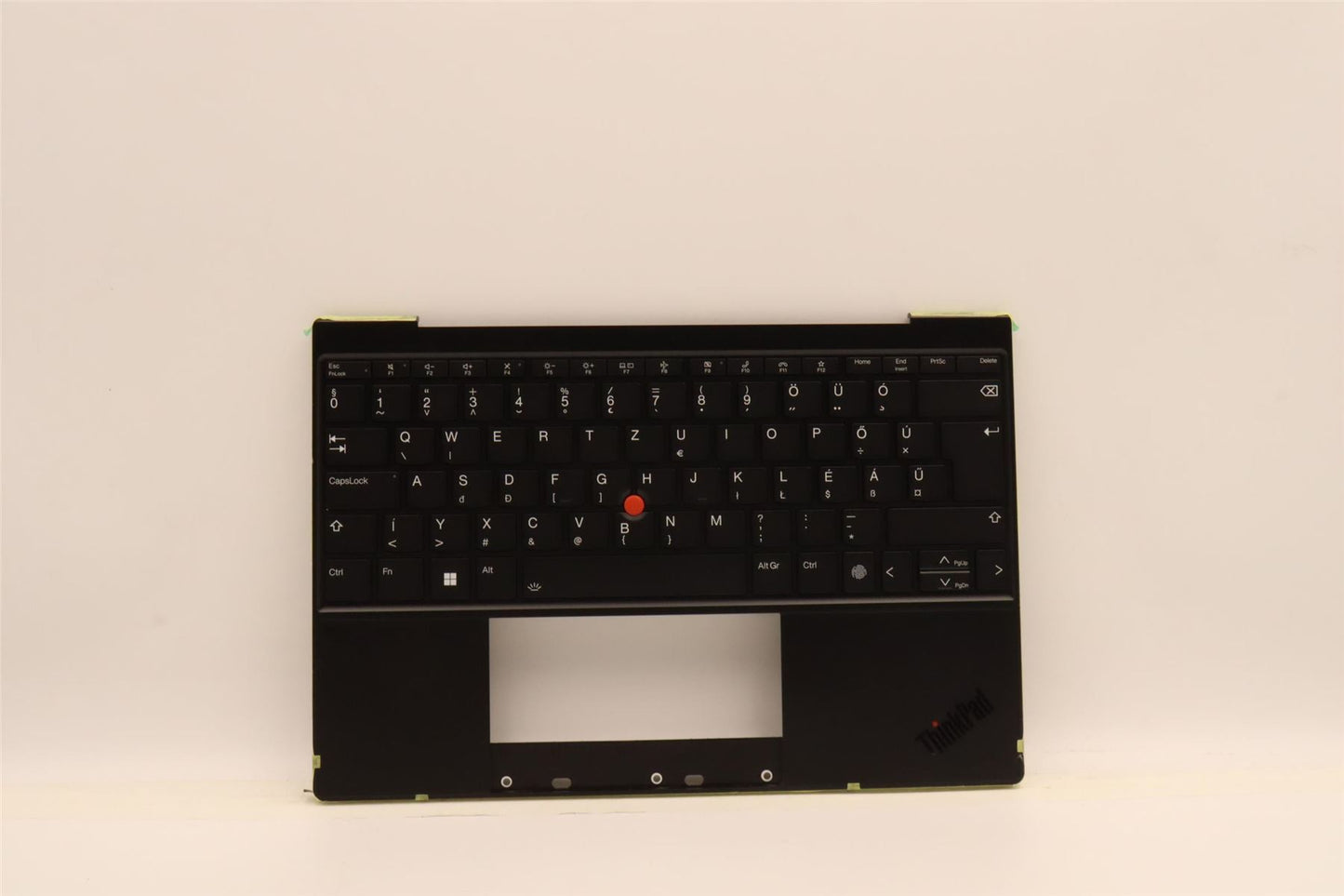 Lenovo ThinkPad Z13 Gen 1 Keyboard Palmrest Top Cover Hungarian Black 5M11H94973