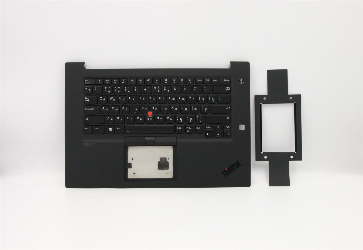 Lenovo ThinkPad P1 Gen 2 X1 2nd Gen Palmrest Cover Keyboard Russian 02XR003