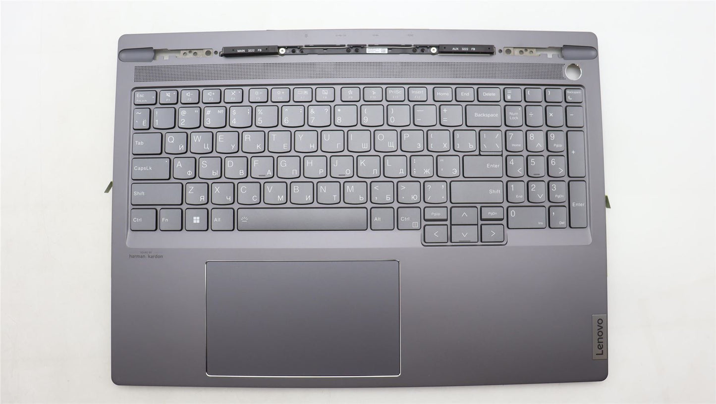Lenovo ThinkBook 16p G4 IRH Palmrest Cover Touchpad Keyboard Russian 5CB1L68954
