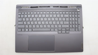 Lenovo ThinkBook 16p G4 IRH Palmrest Cover Touchpad Keyboard Russian 5CB1L68954
