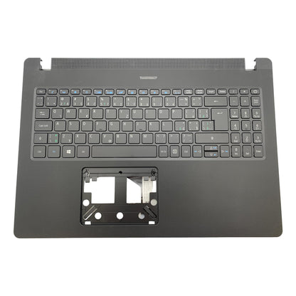 Acer Travelmate P215-52 Palmrest Cover Keyboard Czech Black Backlit 6B.VNYN7.008