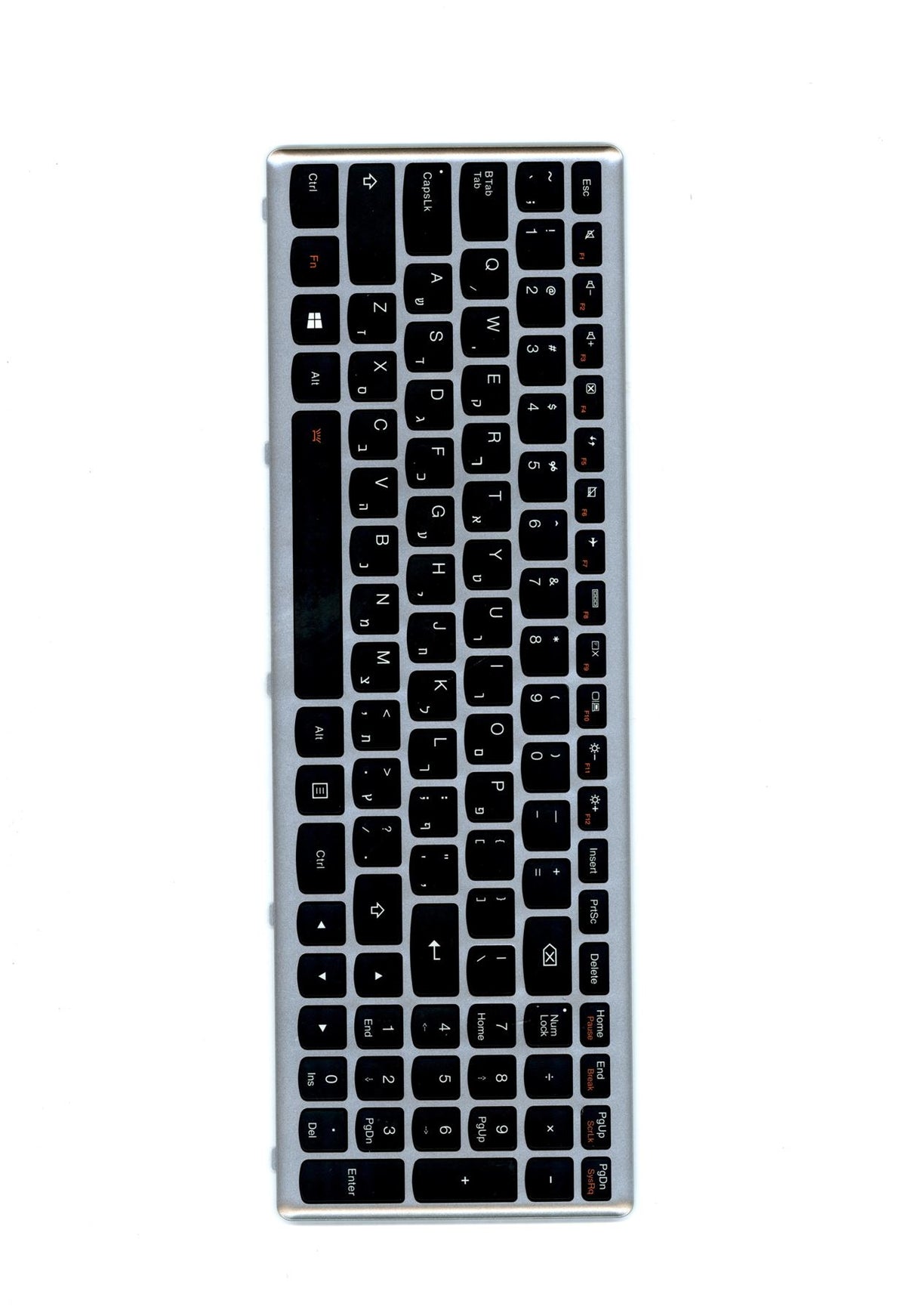 Lenovo DFT6B1HEB102KeyBlkKeySlvFrameBL KBD Keyboard 25211312