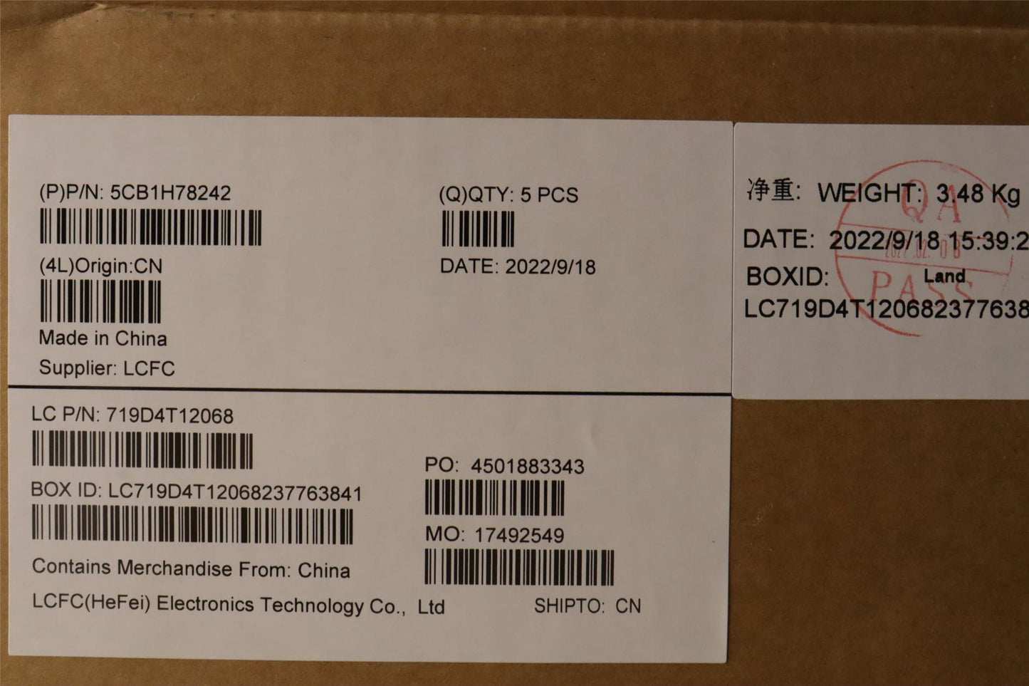 Lenovo Upper Case ASM_RUS L82RK NFP AB N 5CB1H78242