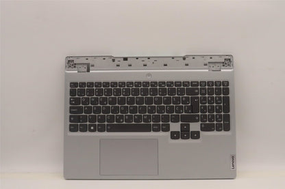 Lenovo 5 15IAH7H Palmrest Cover Touchpad Keyboard Slovenian Backlit 5CB1F38685