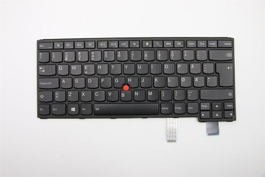 Genuine Lenovo Yoga 14 Keyboard Nordic Black Backlit 00HW783 00HW820 SN20F98434