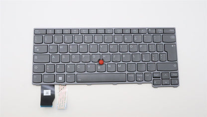 Lenovo ThinkPad L13 4 Keyboard Italian Grey Backlit 5N21H77277