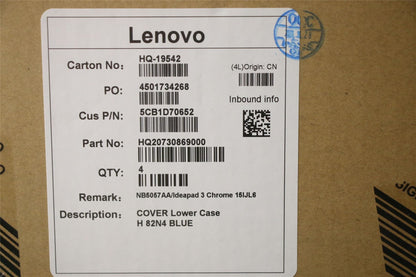 Lenovo Lower Case H 82N4 BLUE 5CB1D70652