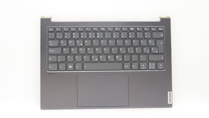 Lenovo Yoga 7 Pro 14IAH7 Keyboard Palmrest Top Cover Slovenian Grey 5CB1J23677