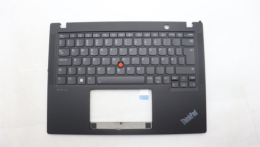 Lenovo ThinkPad X13 Gen 4 Keyboard Palmrest Top Cover Black Backlit 5M11L86040