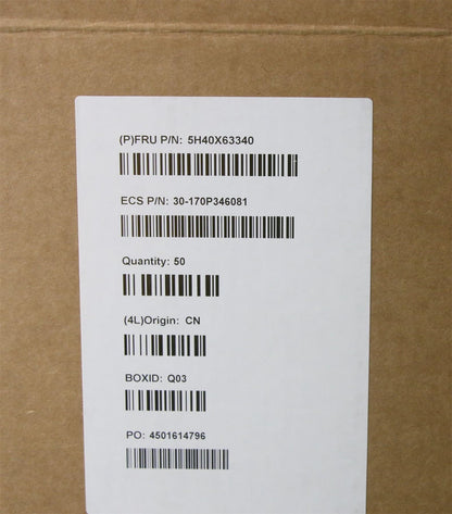 Lenovo HEATSINK Black Mylar for T550 SSD,ECS 5H40X63340