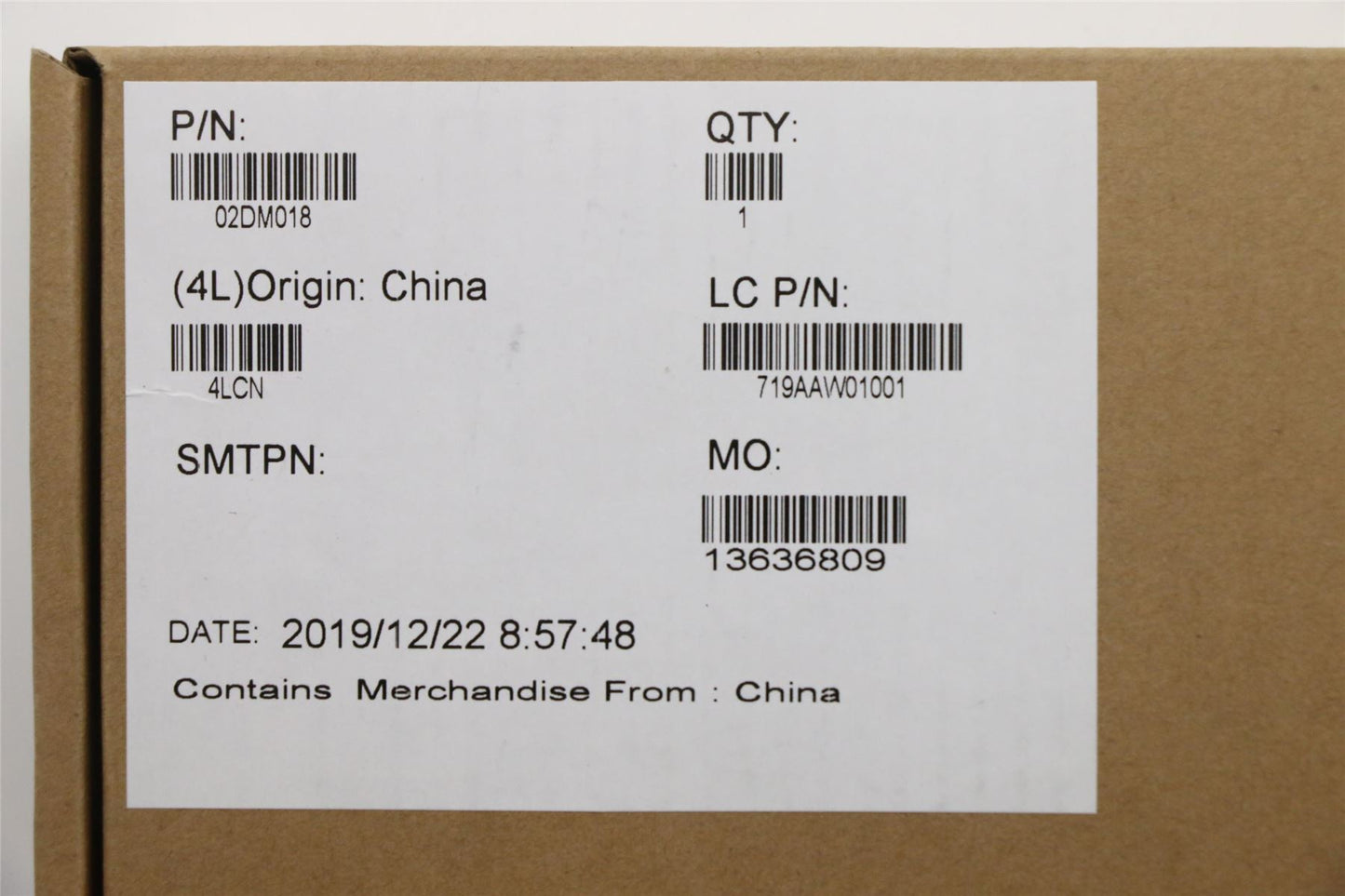 Lenovo ThinkPad P73 Fan Heatsink 02DM018