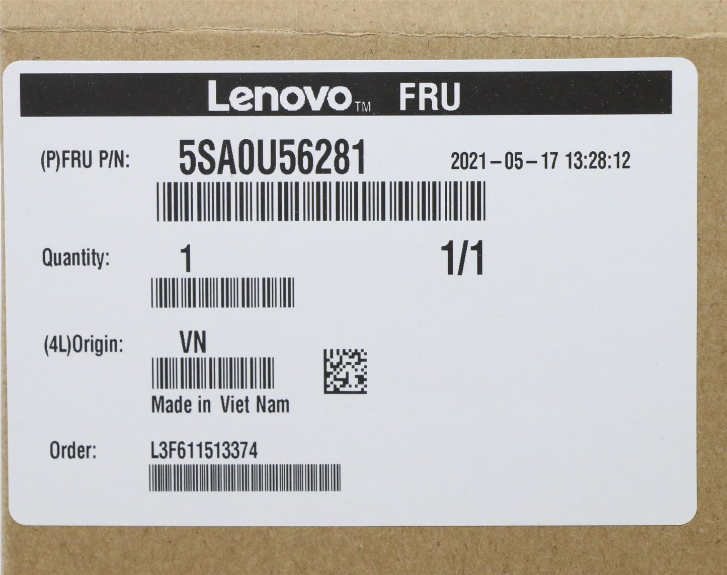 Lenovo ThinkStation P350 CPU Processor 5SA0U56281