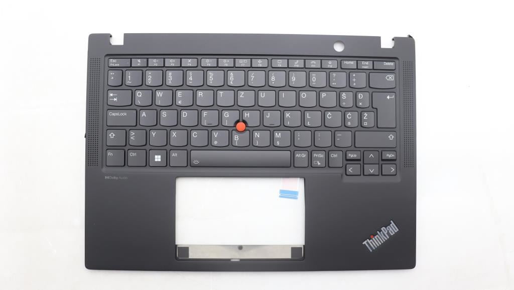 Lenovo ThinkPad X13 Gen 4 Keyboard Palmrest Top Cover Slovenian Black 5M11L86261
