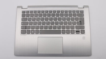 Lenovo Yoga 530-14IKB Keyboard Palmrest Top Cover German Platinum 5CB0R08674