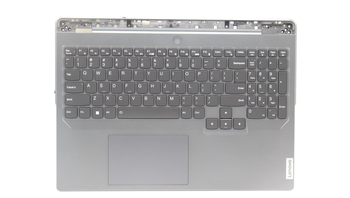 Lenovo Legion 5 16IRX8 Palmrest Cover Touchpad US Keyboard 5CB1L30862