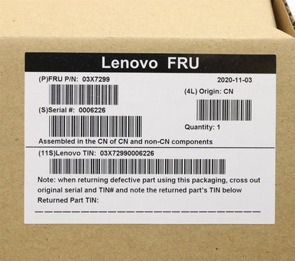Lenovo ThinkStation P500 P700 P300 P310 P510 USB Wired Keyboard Black 03X7299