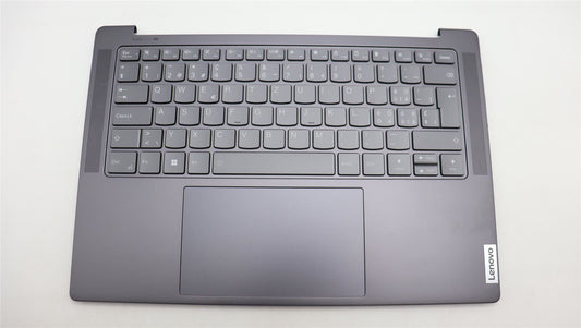 Lenovo Yoga 7 14APH8 Palmrest Cover Touchpad Keyboard Switzerland 5CB1L80316