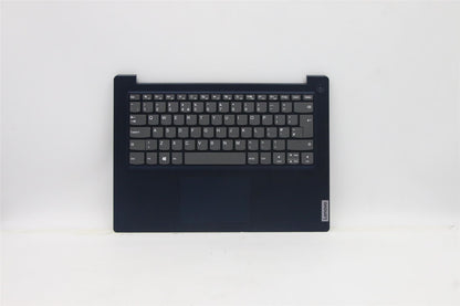 Lenovo IdeaPad 3-14ITL05 Handballenauflage Touchpad-Abdeckung Tastatur UK Blau 5CB1C05071