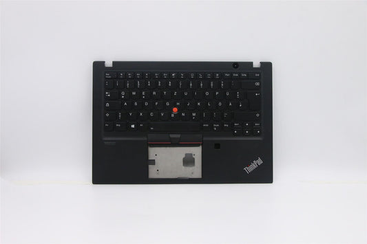 Lenovo ThinkPad T14s Keyboard Palmrest Top Cover German Black Backlit 5M10Z41386
