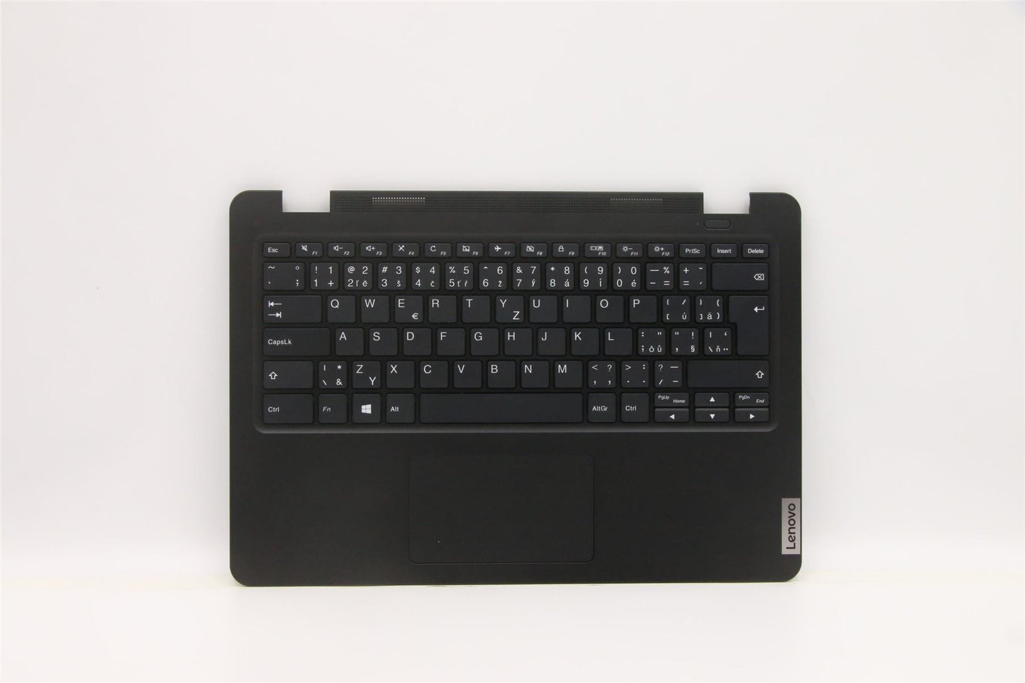 Lenovo 14W Gen 2 Palmrest Cover Keyboard Czech Slovakian Black 5M11C87684