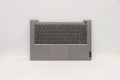 Lenovo ThinkBook 14 G3 ACL Keyboard Palmrest Top Cover Norwegian Grey 5CB1C89914