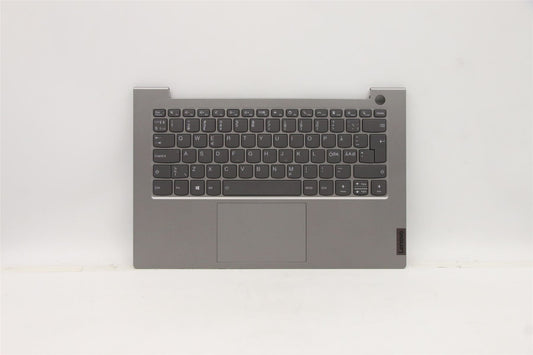 Lenovo ThinkBook 14 G3 ACL Keyboard Palmrest Top Cover Norwegian Grey 5CB1C89914