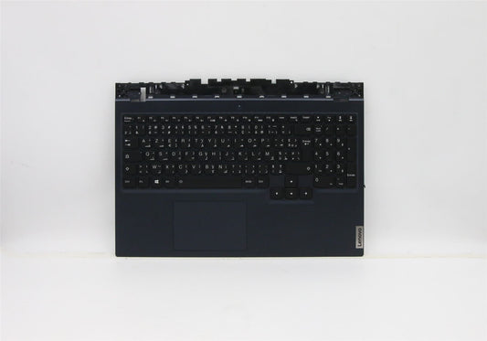 Lenovo Legion 5-15ACH6 Palmrest Touchpad Cover Keyboard Blue 5CB1C93038