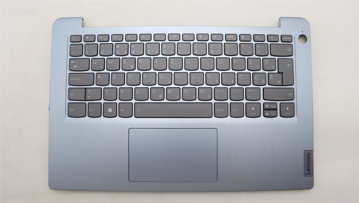 Lenovo IdeaPad 3 14IAU7 Palmrest Cover Touchpad Keyboard Slovenian 5CB1H43581