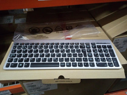 Lenovo Liteon SK-8861(EN-FR) 2.4G KB-Metal8 English French Keyboard 25216038