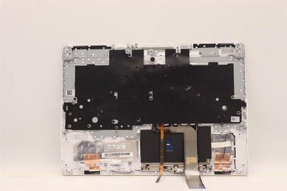 Lenovo 5 16IAH7H Palmrest Cover Touchpad Keyboard Nordic Storm Grey 5CB1F38571