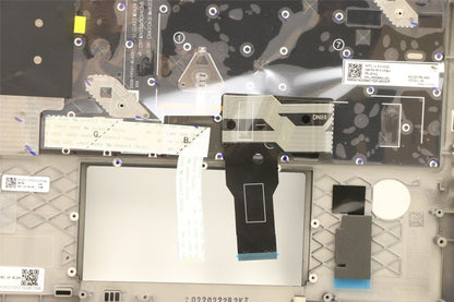 Lenovo ThinkPad T14s Gen 2 Keyboard Palmrest Top Cover Slovenian 5M11C47977