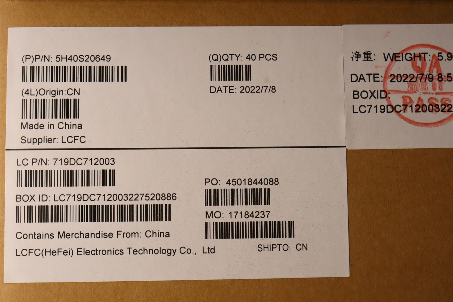 Lenovo Heatsink L 82TL TAISOL DIS 5H40S20649