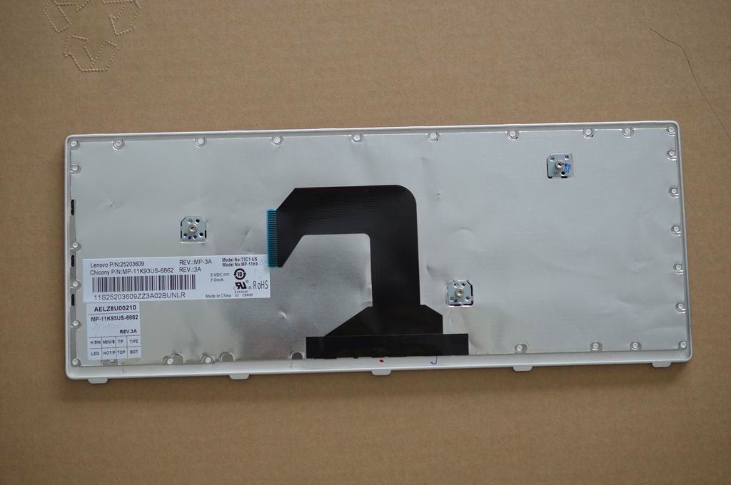 Lenovo CCYT3C1US84keyBLKKeyGraysilverF KBD Keyboard 25203609
