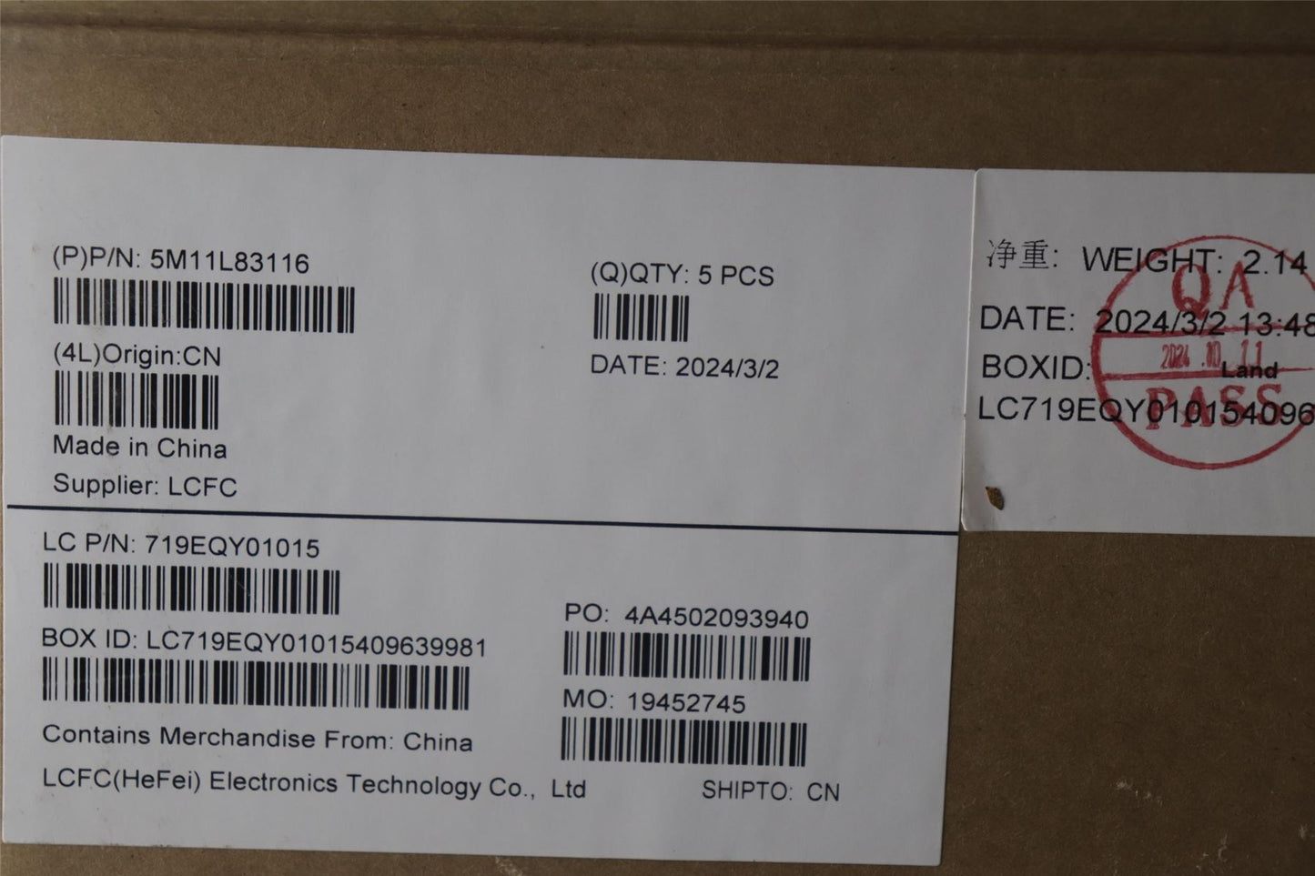 Lenovo MECH_ASM KBDBZL,BEL,WL,BK/GY,SRX 5M11L83116
