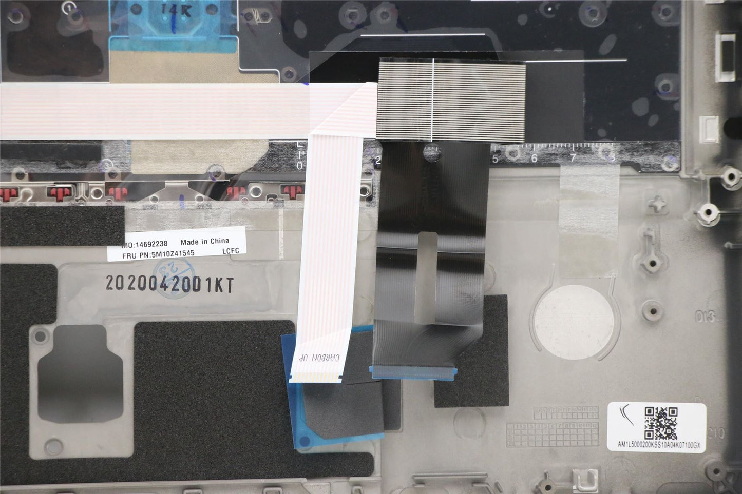Lenovo MECH_ASM CCov BLKB TC US(LTN)BK FPR_NFC 5M10Z41545