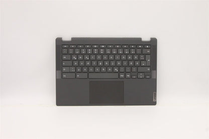 Lenovo Flex 5 CB-13IML05 Palmrest Cover Touchpad Keyboard German Grey 5CB0Z28152