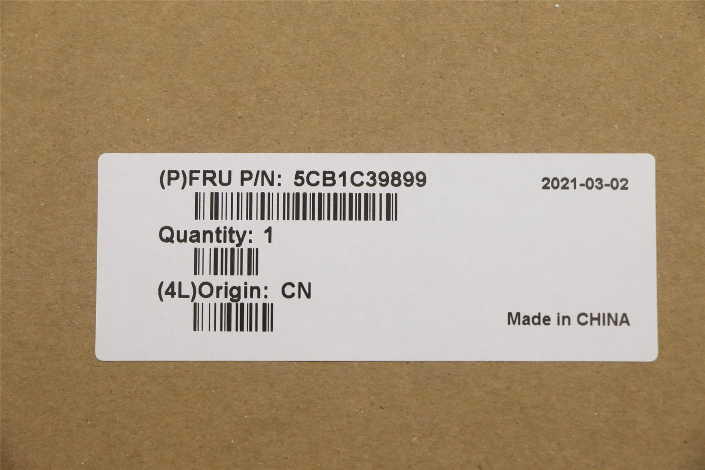 Lenovo Upper Case ASM_US W 82HU FB GY 5CB1C39899