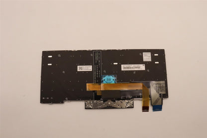 Lenovo ThinkPad L13 s Keyboard Norwegian Silver Backlit 01YP860