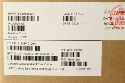 Lenovo FRU COVER T14G2_D_COVER_WWAN_AM NE 5CB0Z69527