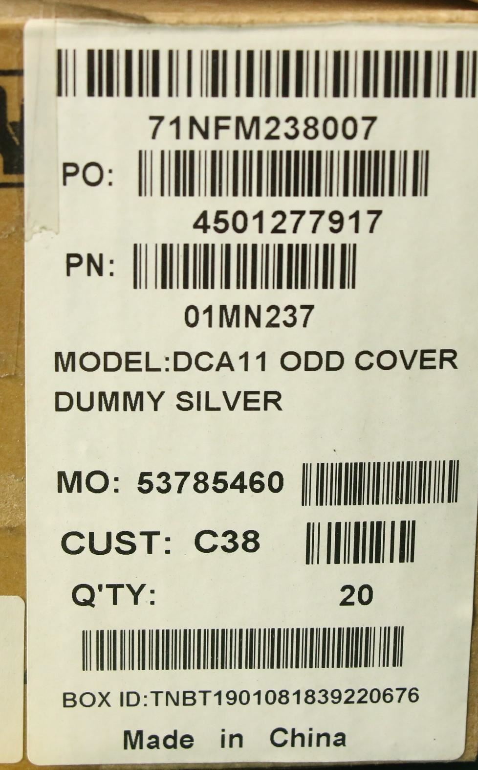 Lenovo 01MN237 MECH_ASM DUMMY ODD Bezel Silver,C4