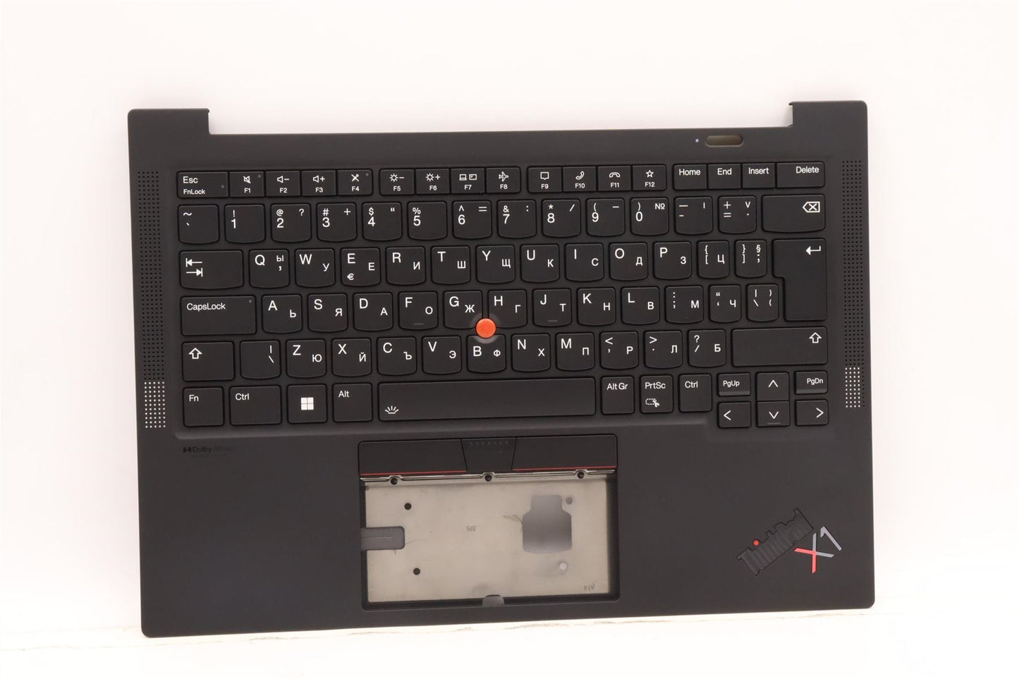 Lenovo ThinkPad X1 10th Gen Keyboard Palmrest Top Cover Bulgarian 5M11H44205