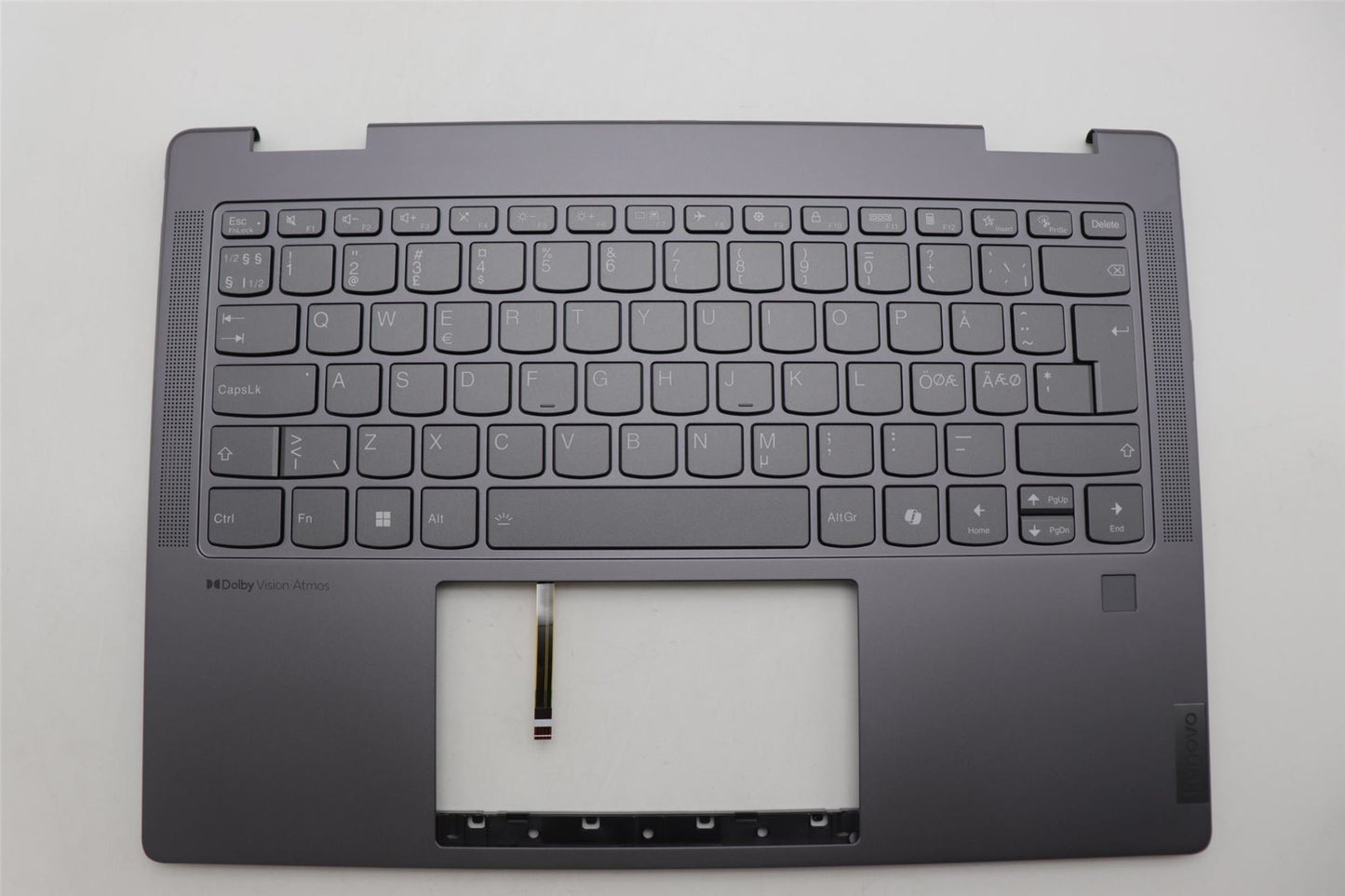 Lenovo UpperCaseASM NORDIC H83DJ FP SG 5CB1N97618